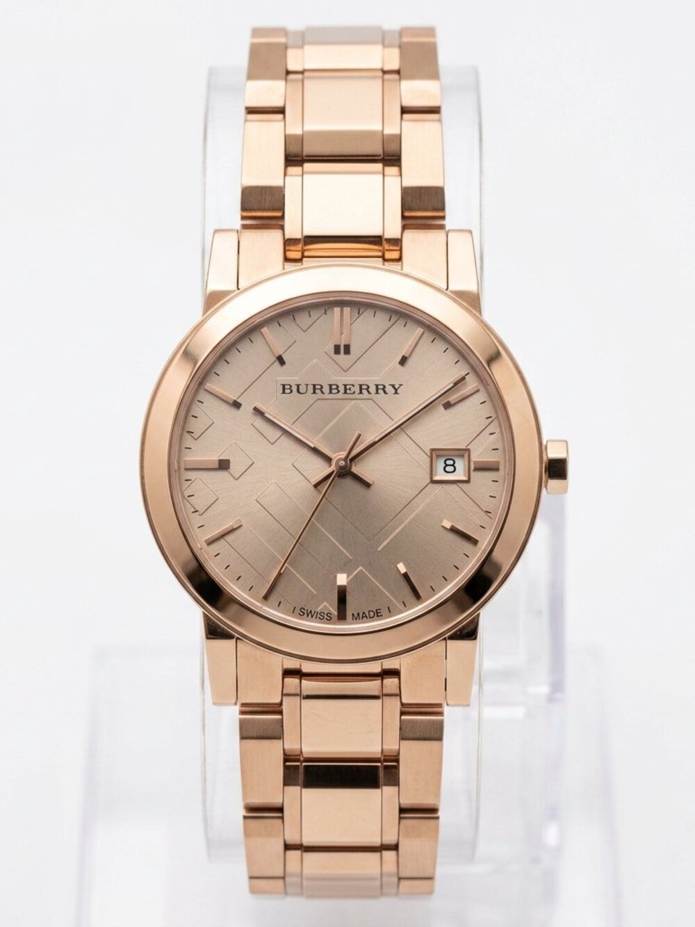 BURBERRY BU9135 ROSE GOLD WOMEN WATCH- OPEN BOX